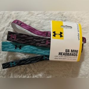 UA Mini Headbands Multicolor 4-Pack